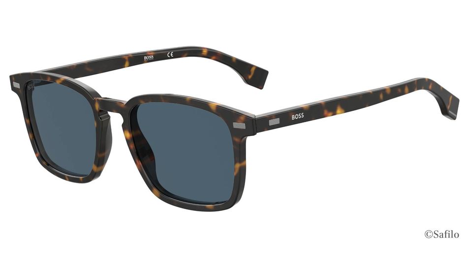 Safilo will introduce lenses made from the sustainable high-performance polyamide TROGAMID® myCX eCO with the BOSS Spring Summer 22 collection in January 2022.  ©Safilo